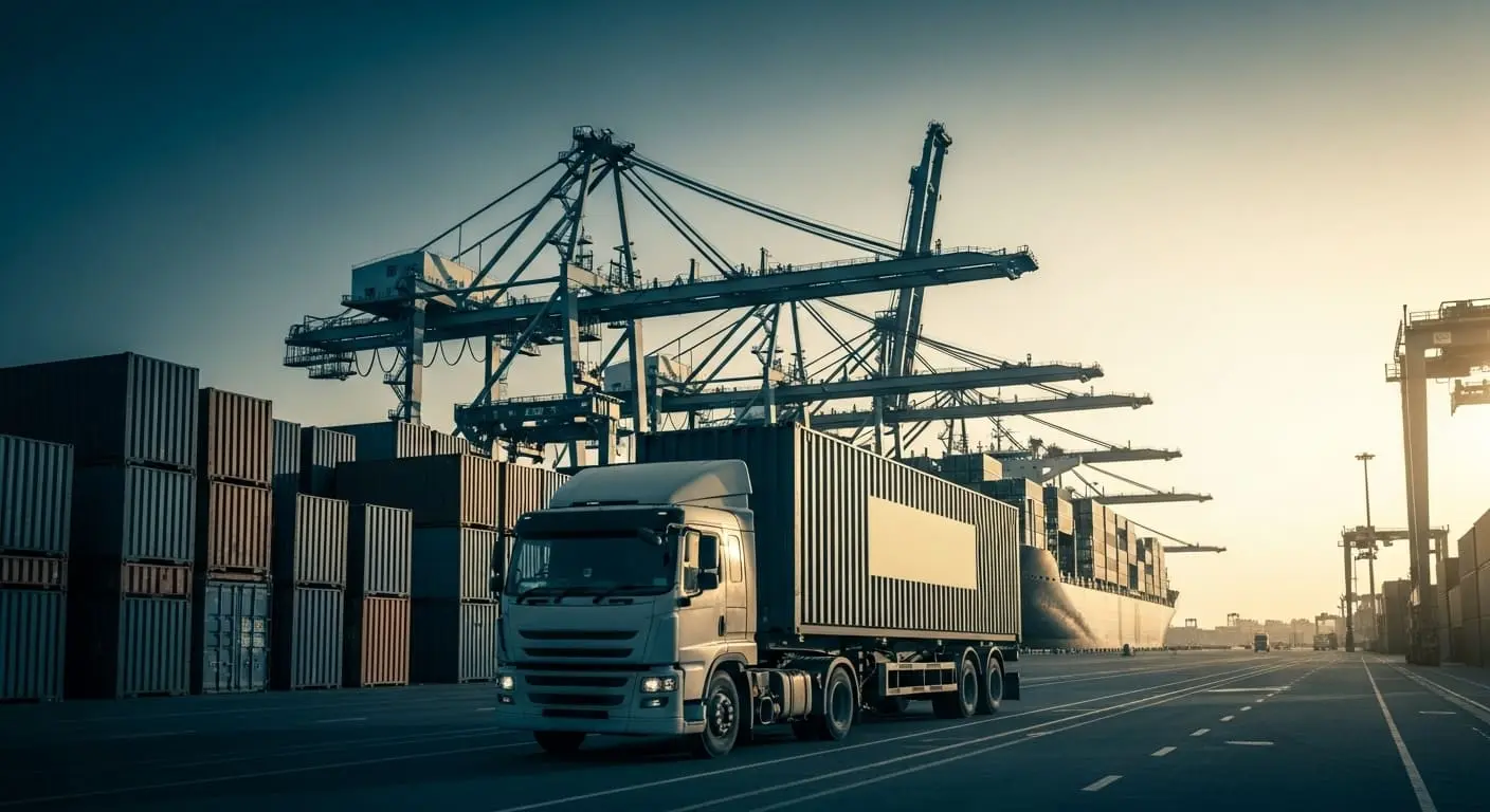 شاحنة نقل حاويات — شركة المتحدة